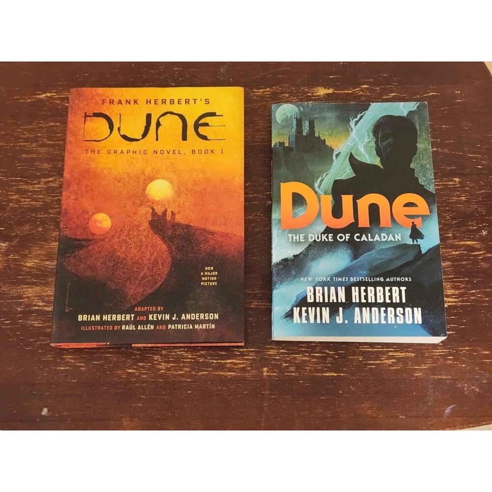NEW Dune: the Graphic Novel #1 and NEW The Duke Of Caladan (BOTH 1ST EDITION)